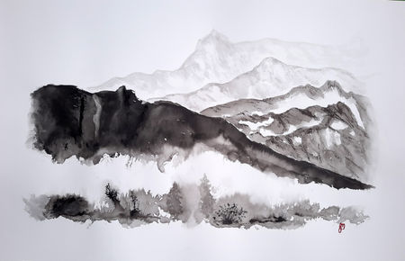 L'arbre et la grenouille, #300, by the artist Jules Morissette