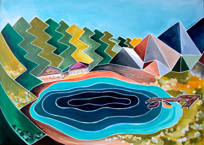 Symphony of colours, by the artist Iuliana Ojog | Gallea