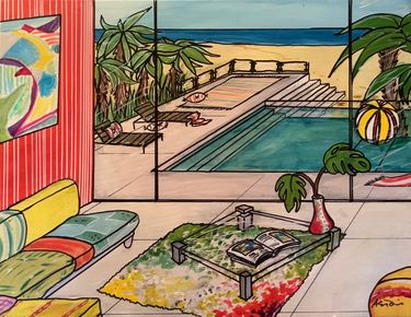 Where’s everyone?, by the artist Alex Sirois | Gallea