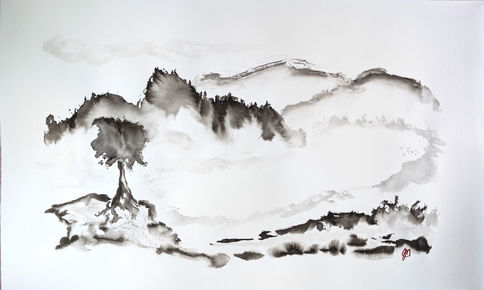 L'arbre et la grenouille, #300, by the artist Jules Morissette