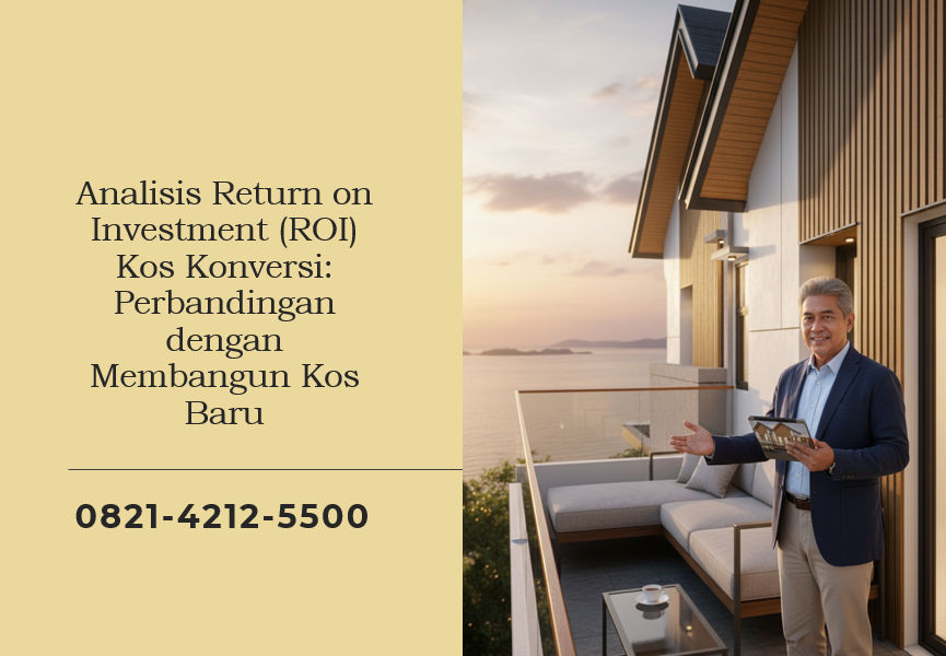 Analisis Return on Investment ROI Kos Konversi: Perbandingan dengan Membangun Kos Baru