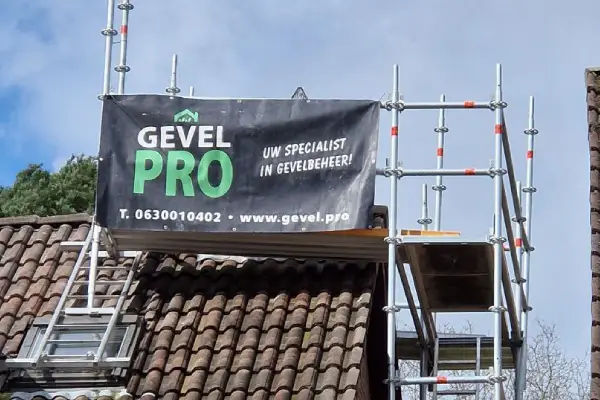 Voegwerk herstel Putten - detailopname nieuw aangebracht voegwerk