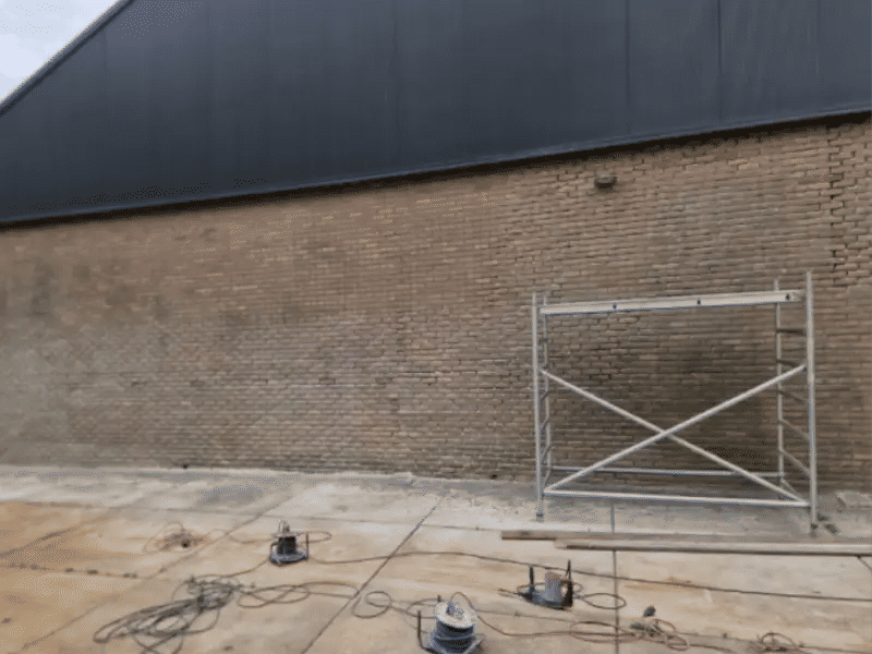 Bedrijfspand in Lelystad voor gevelonderhoud