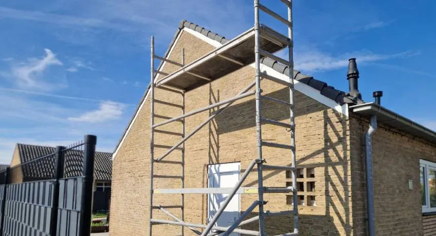 Professioneel baksteen repareren en gevel impregneren bescherming