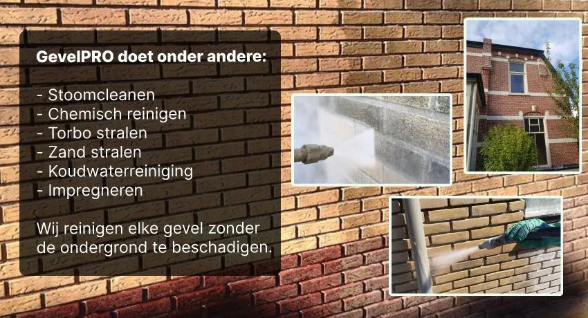 Professionele gevelreiniging en gevel stralen door ervaren specialisten