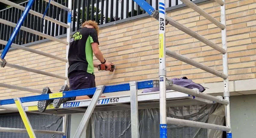 Professioneel stofarm voegen uithakken met moderne voegen uithakken machine