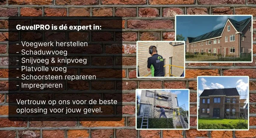 Zelf voegwerk herstellen of professional inschakelen