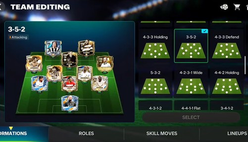 тактичні схеми FC Mobile