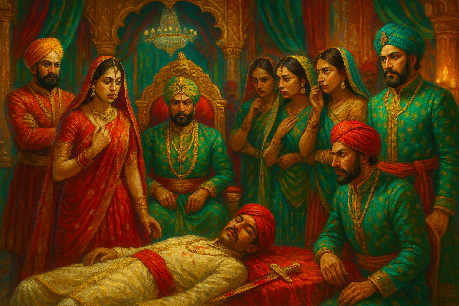 A Murder at the Maharaja’s Palace cover art placeholder
