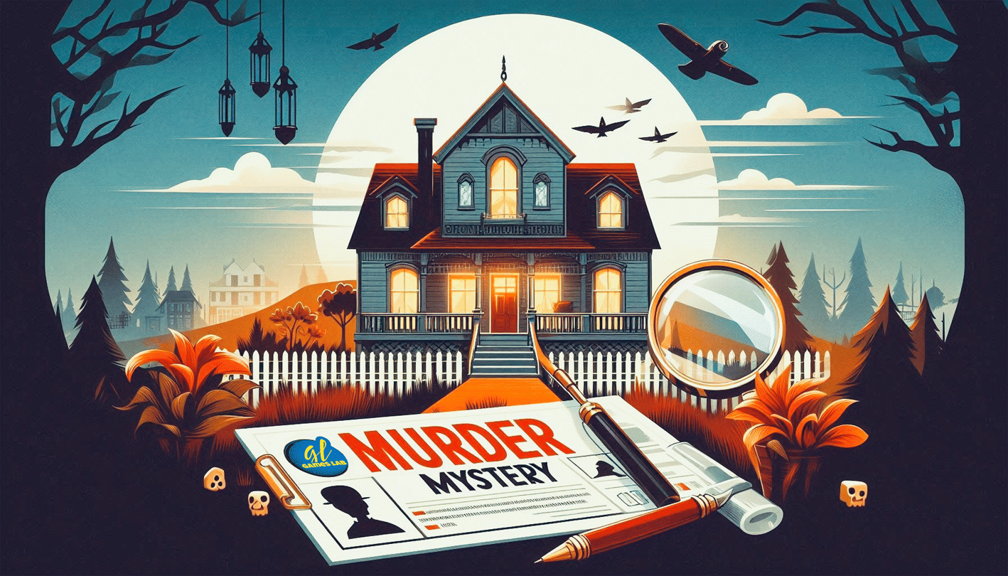 Murder Mystery event banner