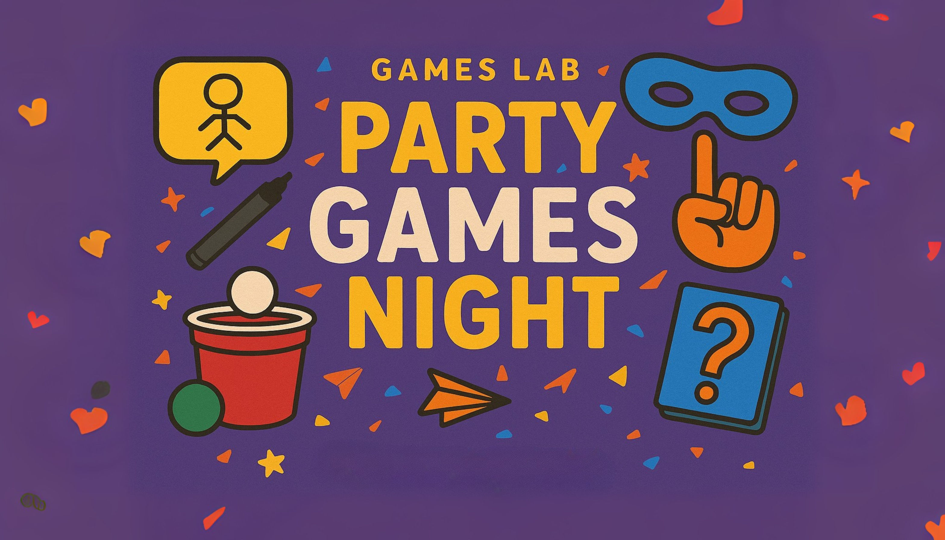 Party Games Night event banner