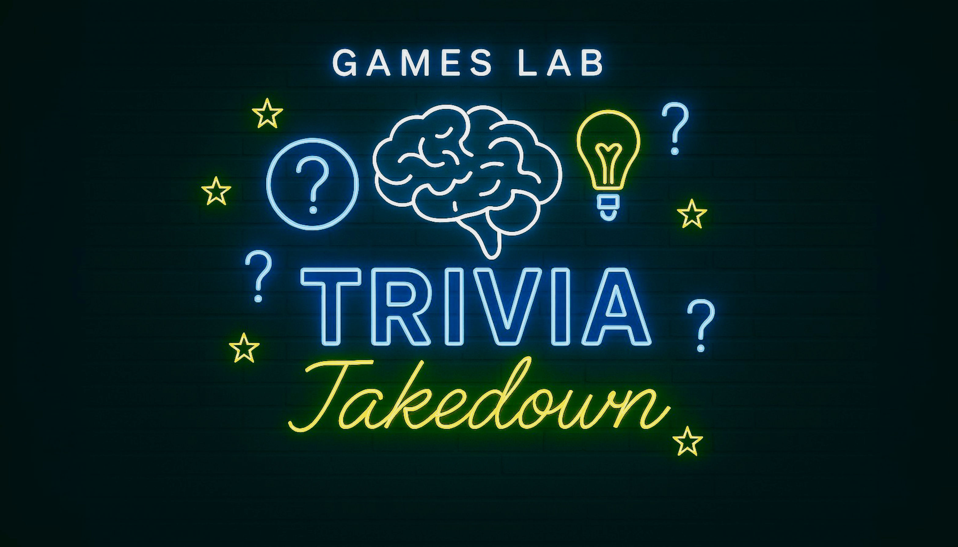Trivia Takedown event banner
