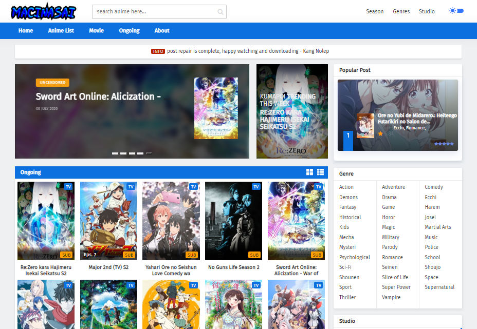 Top 5 Best Movie Blogger Template 2023 Download For Free