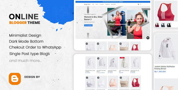 BStores Premium Ecommerce Blogger Template