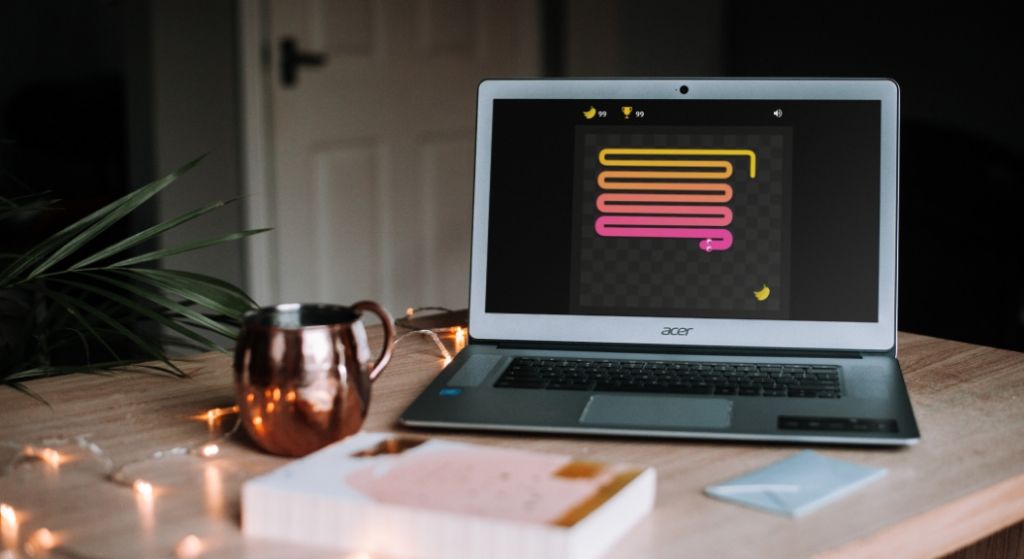 google-snake-dark-mode