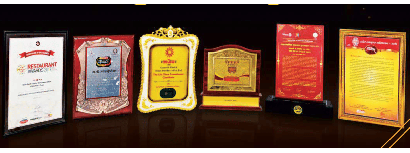 Ganesh Bhel Award Left