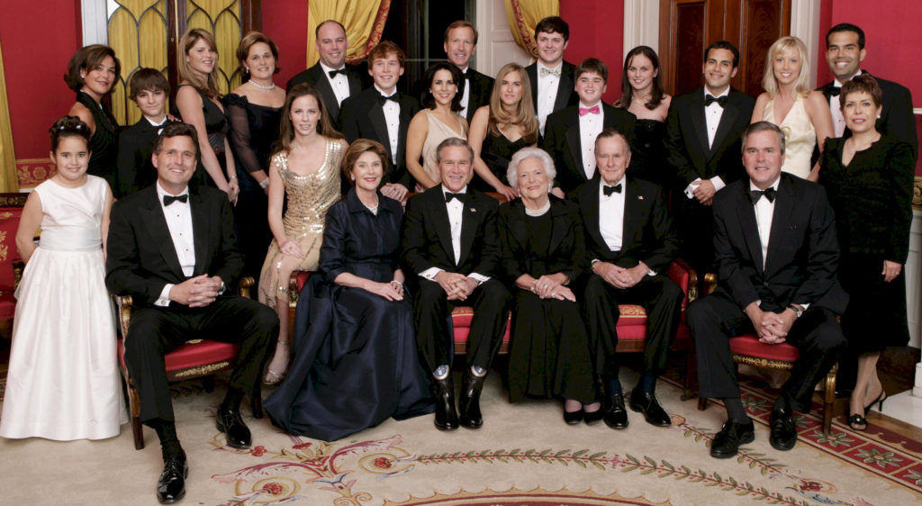 george w bush and family