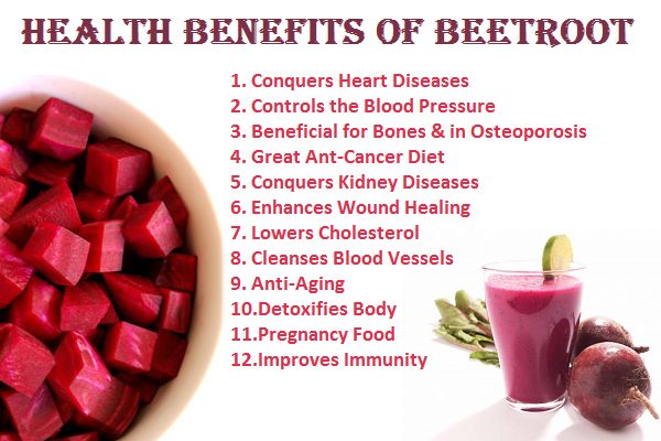 Benefits of beetroot