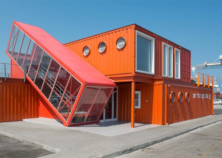 turning shipping containers