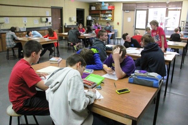 school work during exams time