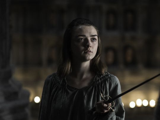 Arya in games of thrones 7