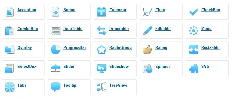 jQuery Framework Interface