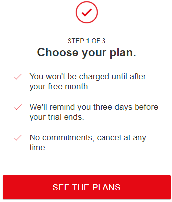 Choose a Netflix Plans