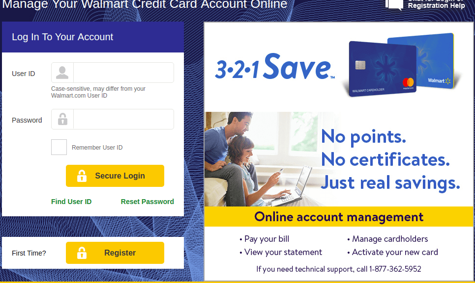 Walmart Credit Card Login Page Ganvwale   Walmart Credit Card Login Page 1 