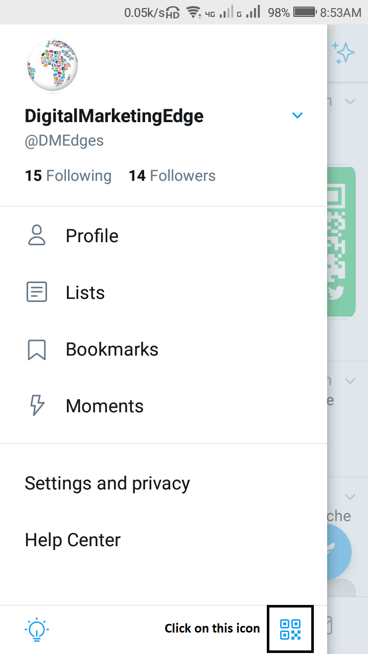 How to Generate /Create Twitter QR Code for Business/Personal Profile