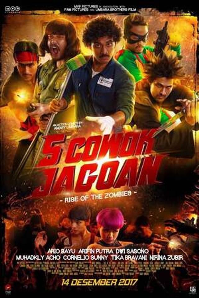 5 Cowok Jagoan: Rise of the Zombies (2017)