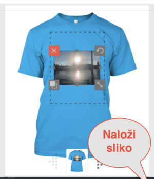 Oblikuj po svoje 2 Oblikuj majico mobilna verzija