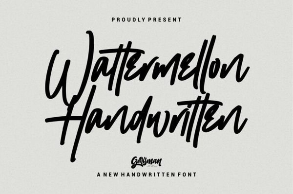 Wattermellon Handwritten