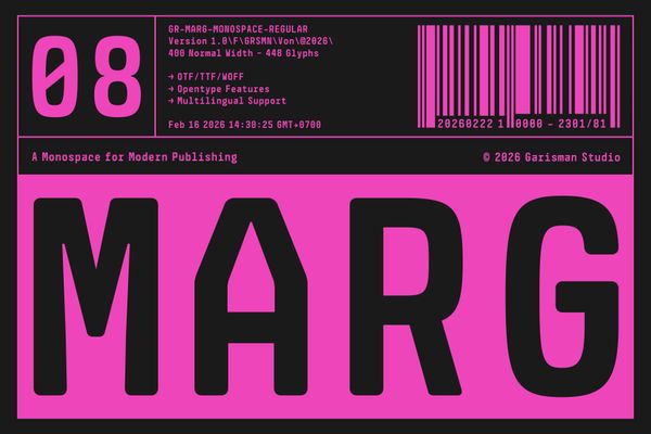 GR Marg Monospace