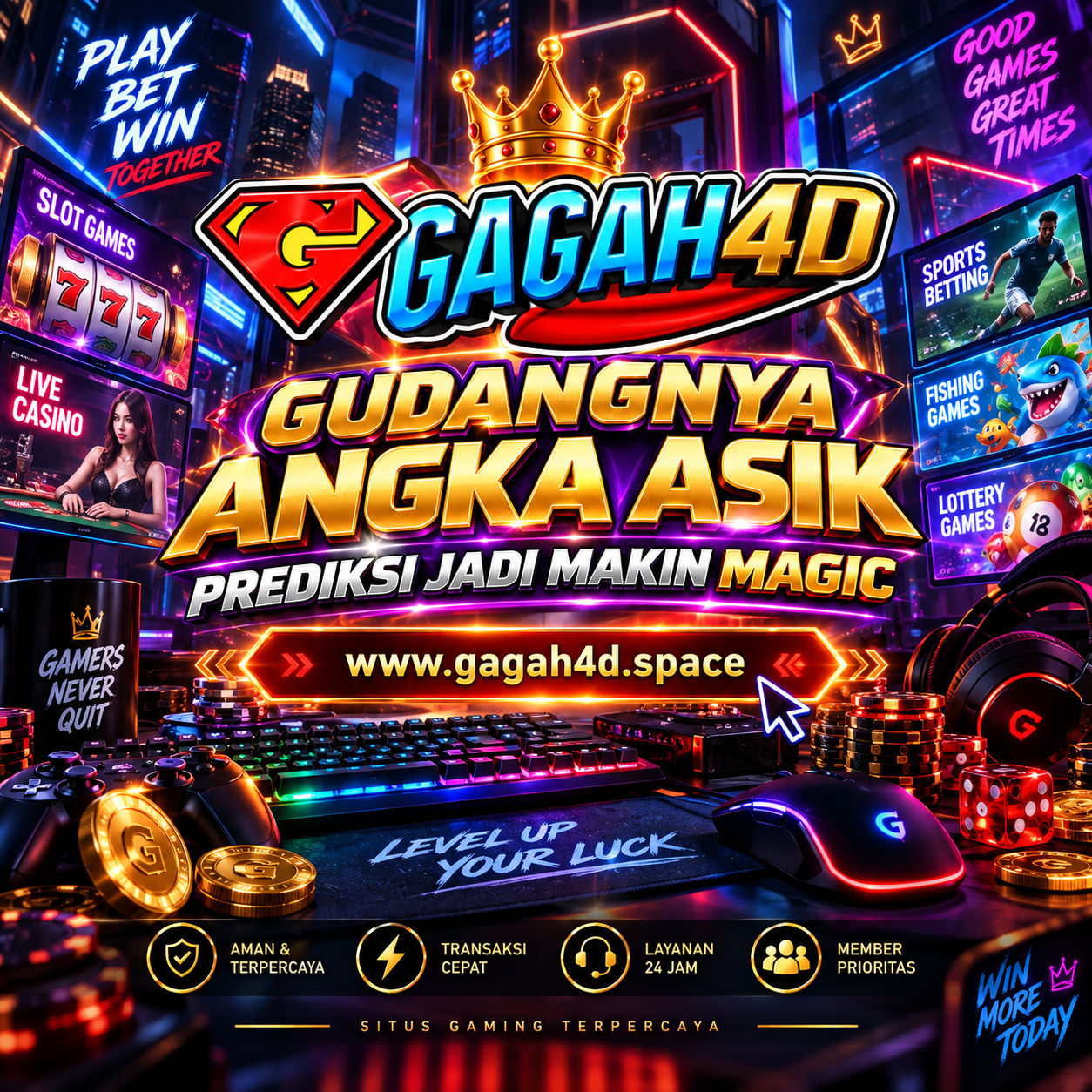 GAGAH4D 號 Gudangnya Angka Asik, Prediksi Jadi Makin Magic