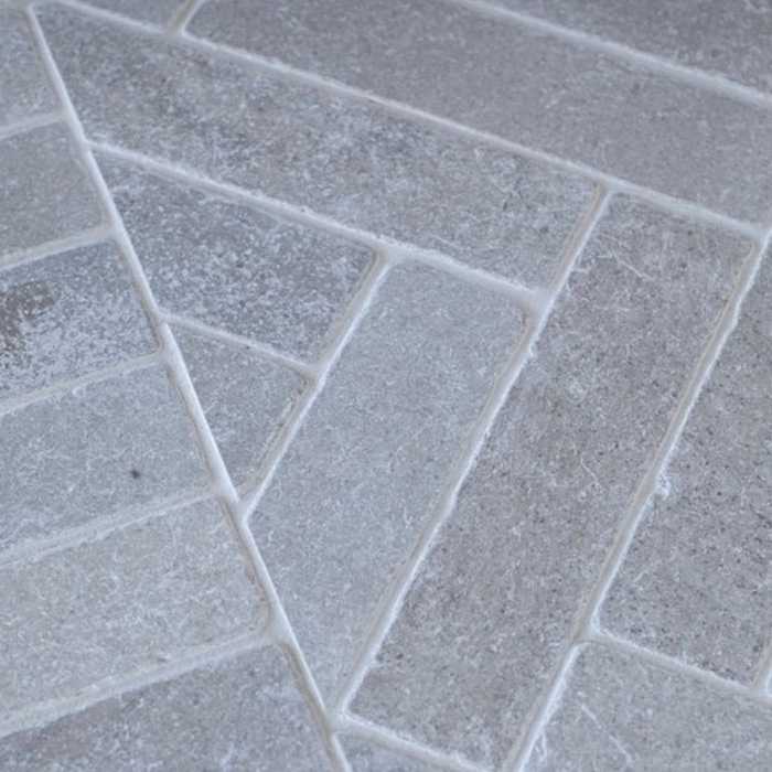 GatherCo Apis Profile Limestone Parquetry BrushedTumbled-2