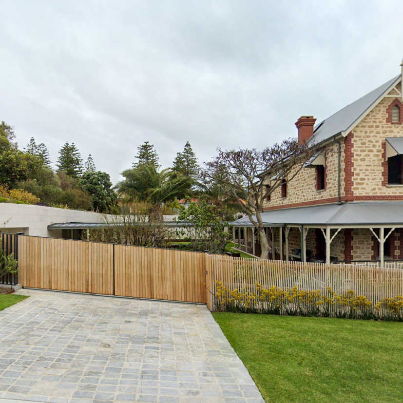 GatherCo Banks Project Granite CobblePavers SplitTumbled DangarBarinSmith