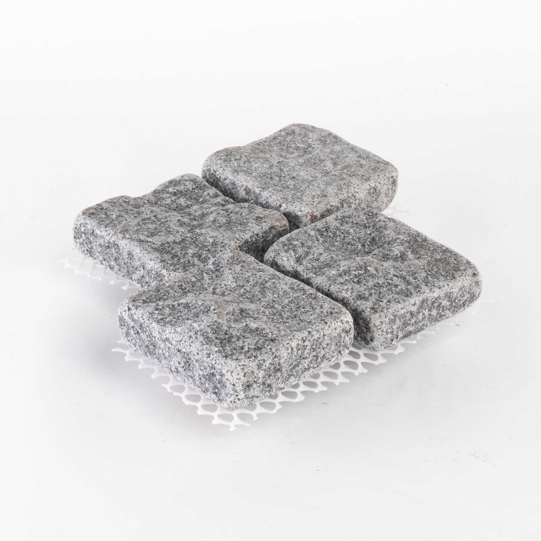 GatherCo Cook WhiteWall Granite ThinFormatCobblestone SplitTumbled