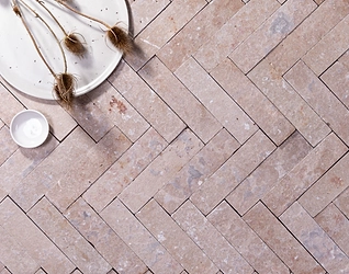 GatherCo Jamila Hero Limestone StoneBrick FlamedBrushed