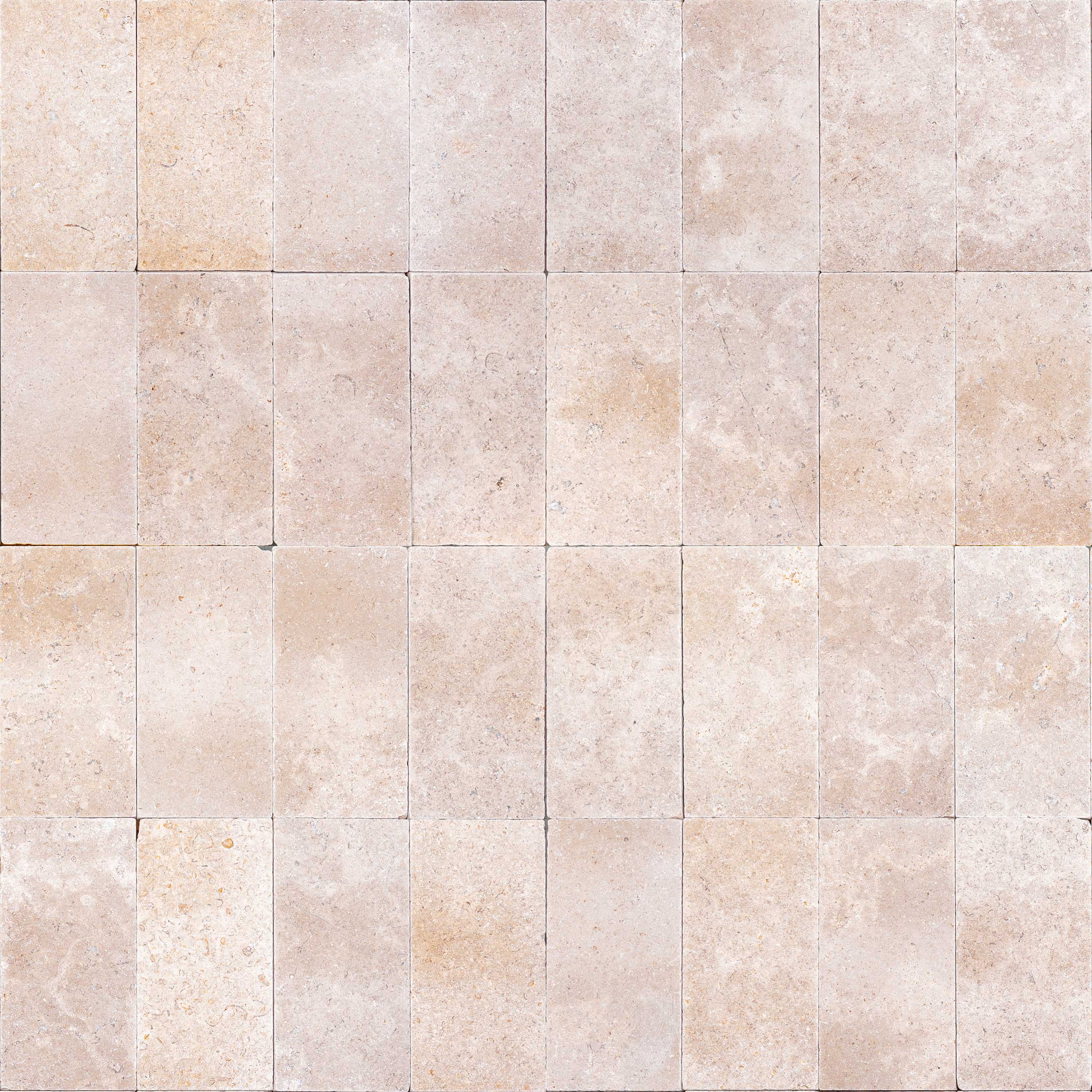 GatherCo Jamila SeamlessTexture Limestone Brushed PaverTiles