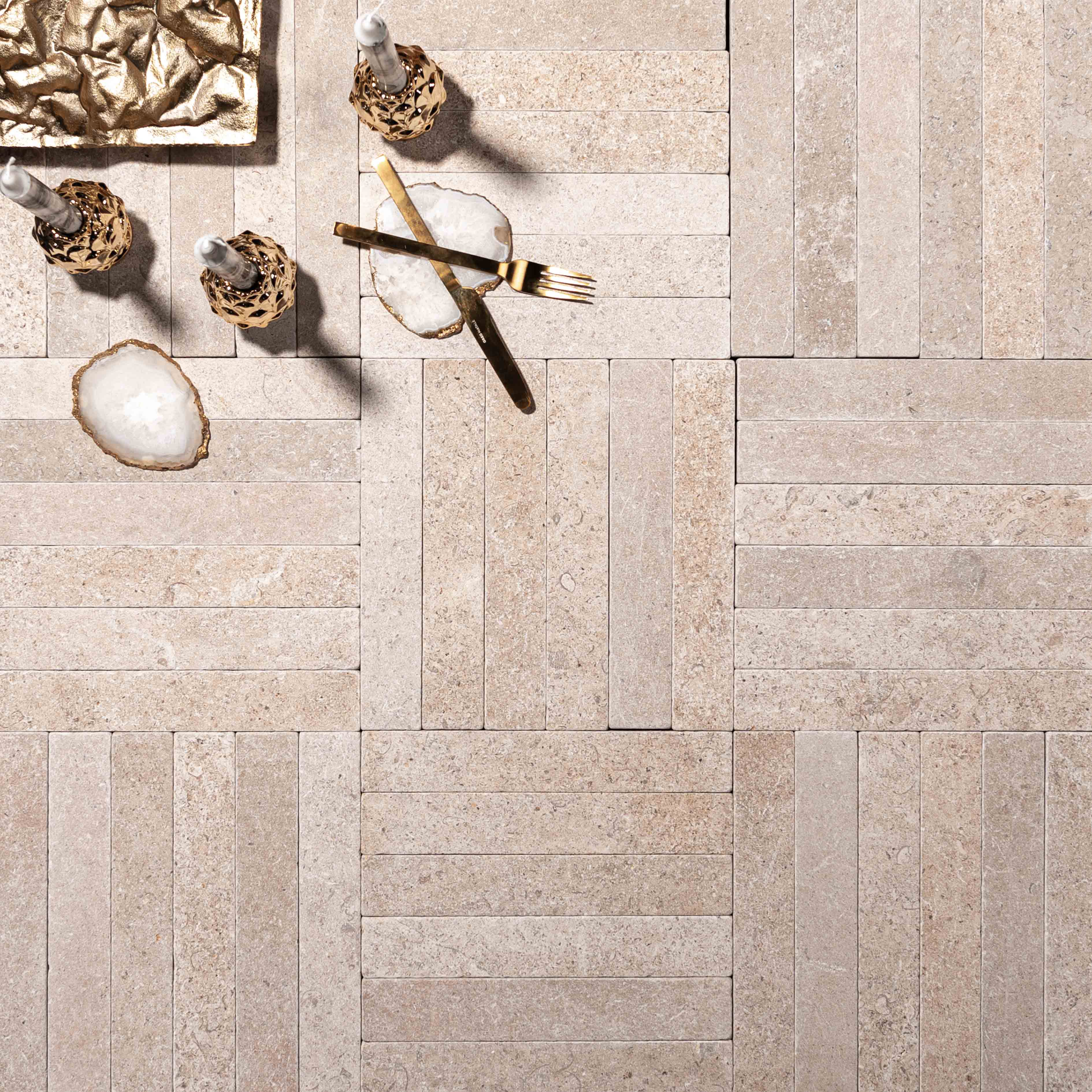 LE MANA Limestone - Finger Tiles