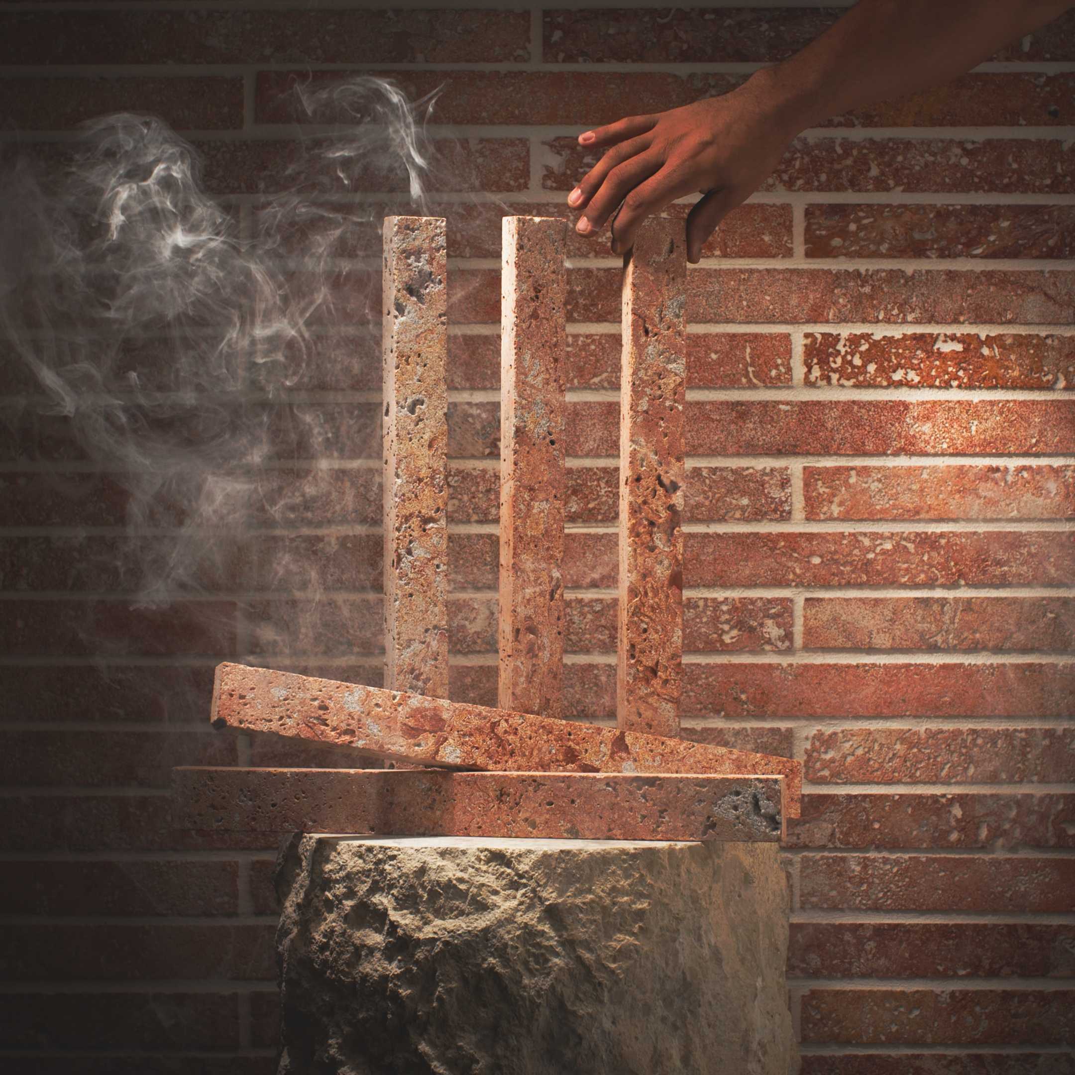 ROSEWOOD - Sandblasted | Brick Slips - Stone ROSEWOOD - Sandblasted | Brick Slips - Stone