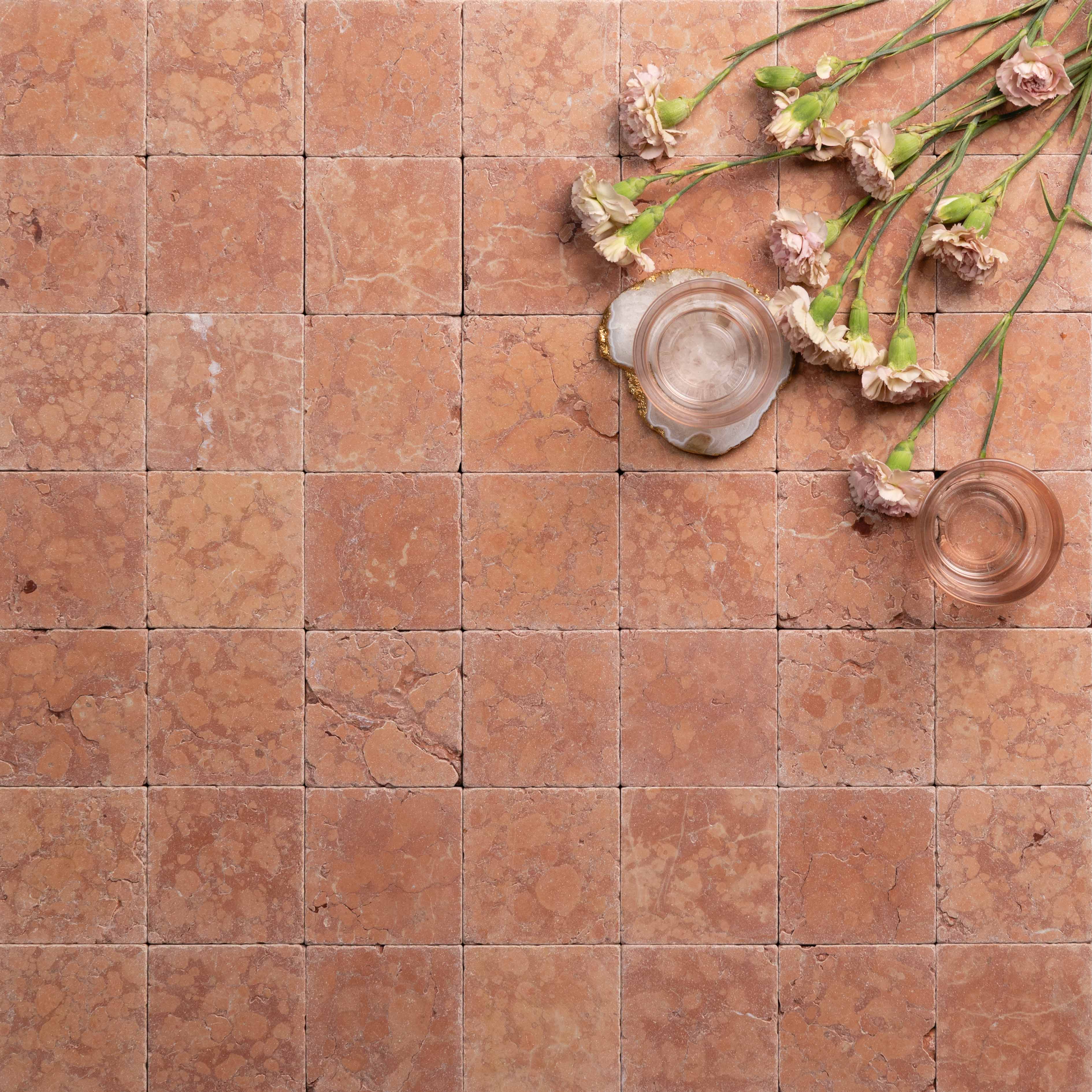 ROSSO NEW Marble - Squares
