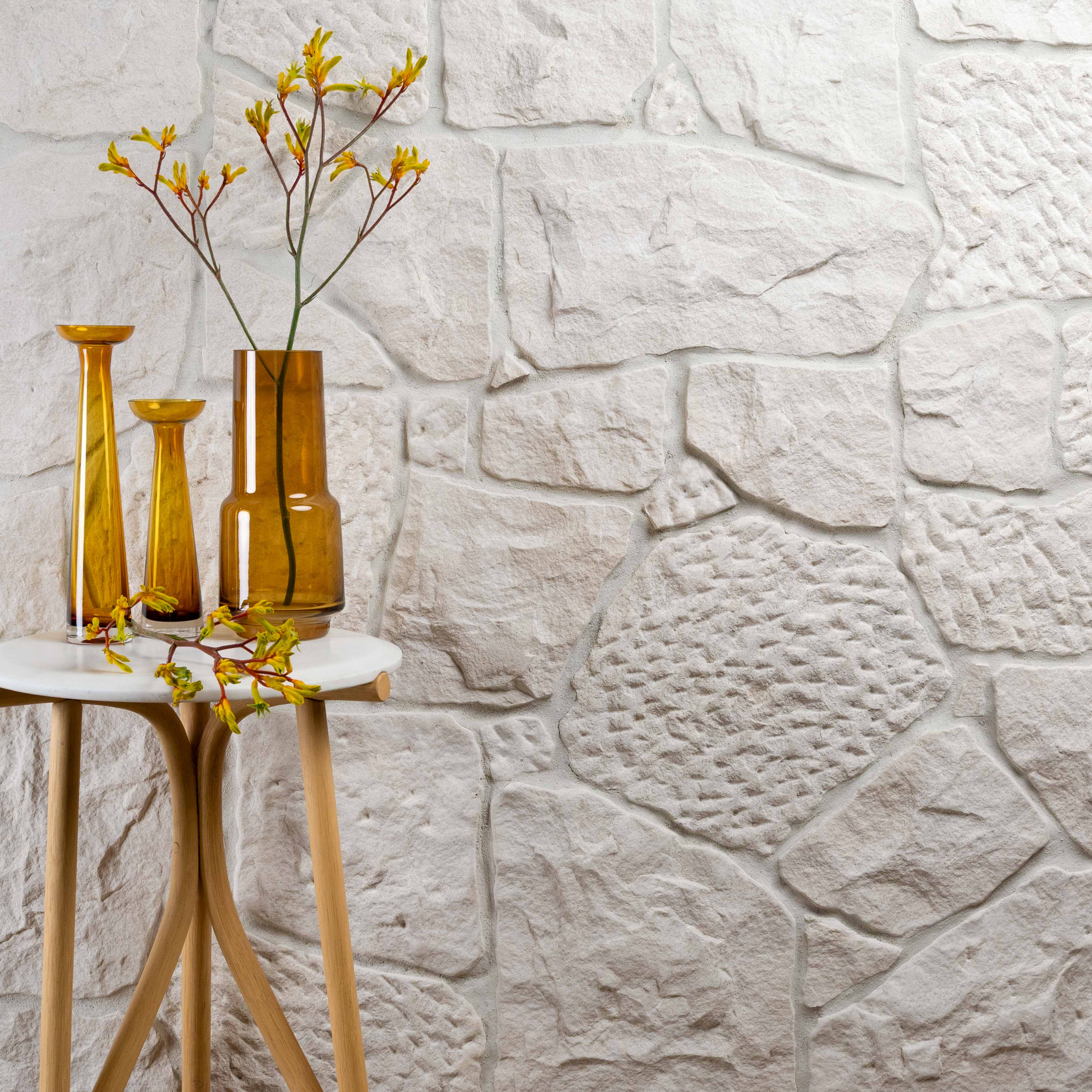 SEAFOAM Limestone - Natural Lay Walling