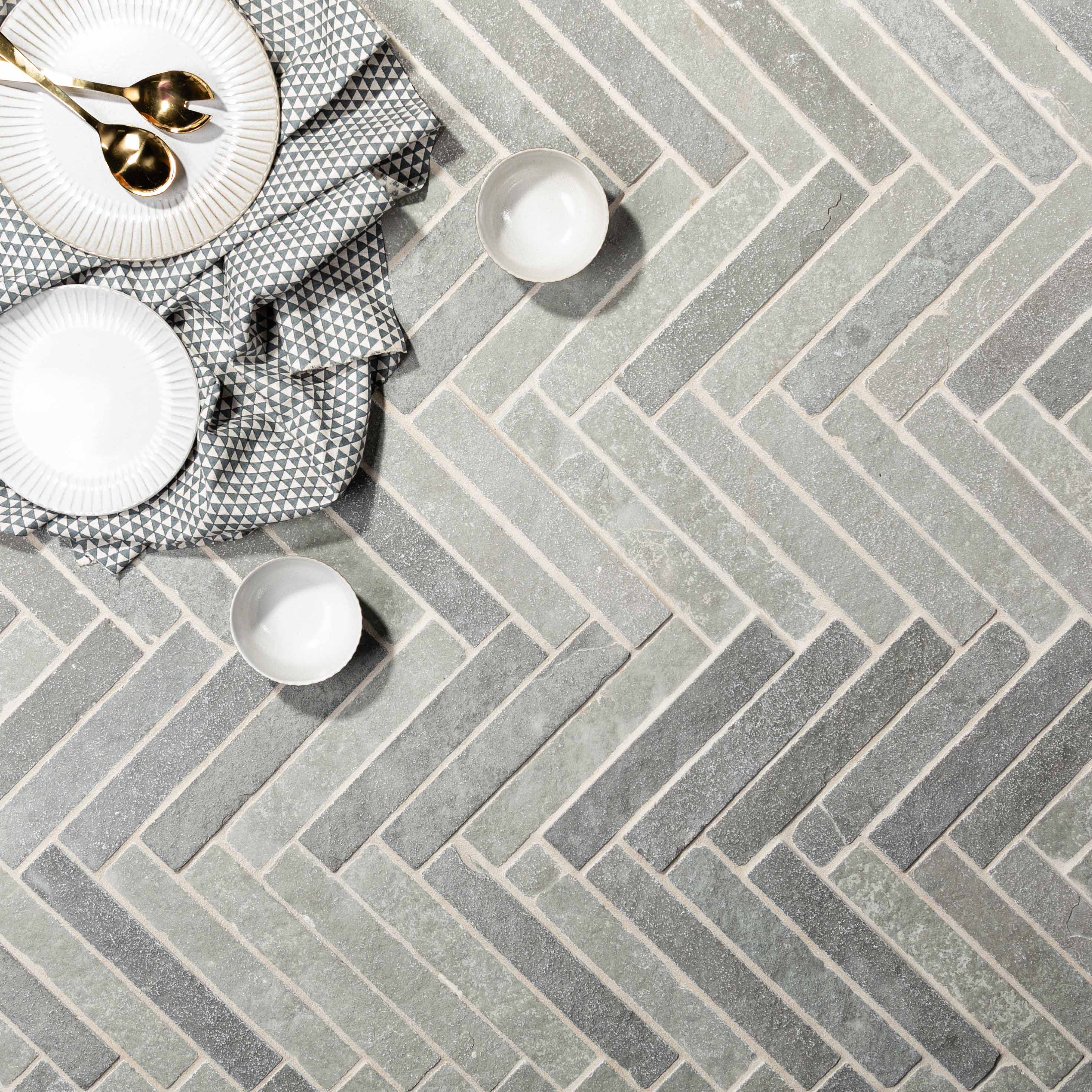 ST LORON Slate - Finger Tiles