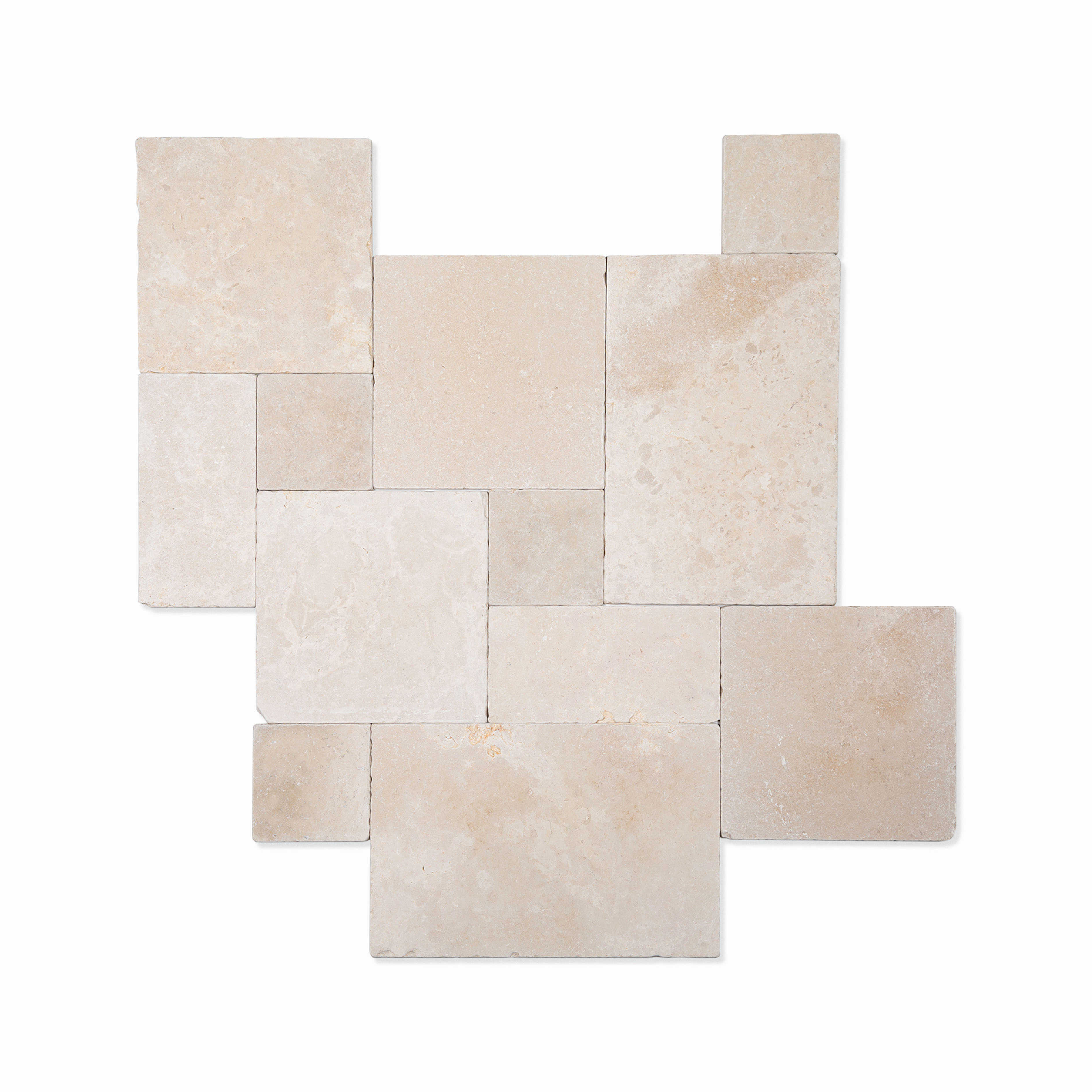 TARO  - Honed & Tumbled | Pattern Lay - French Pattern