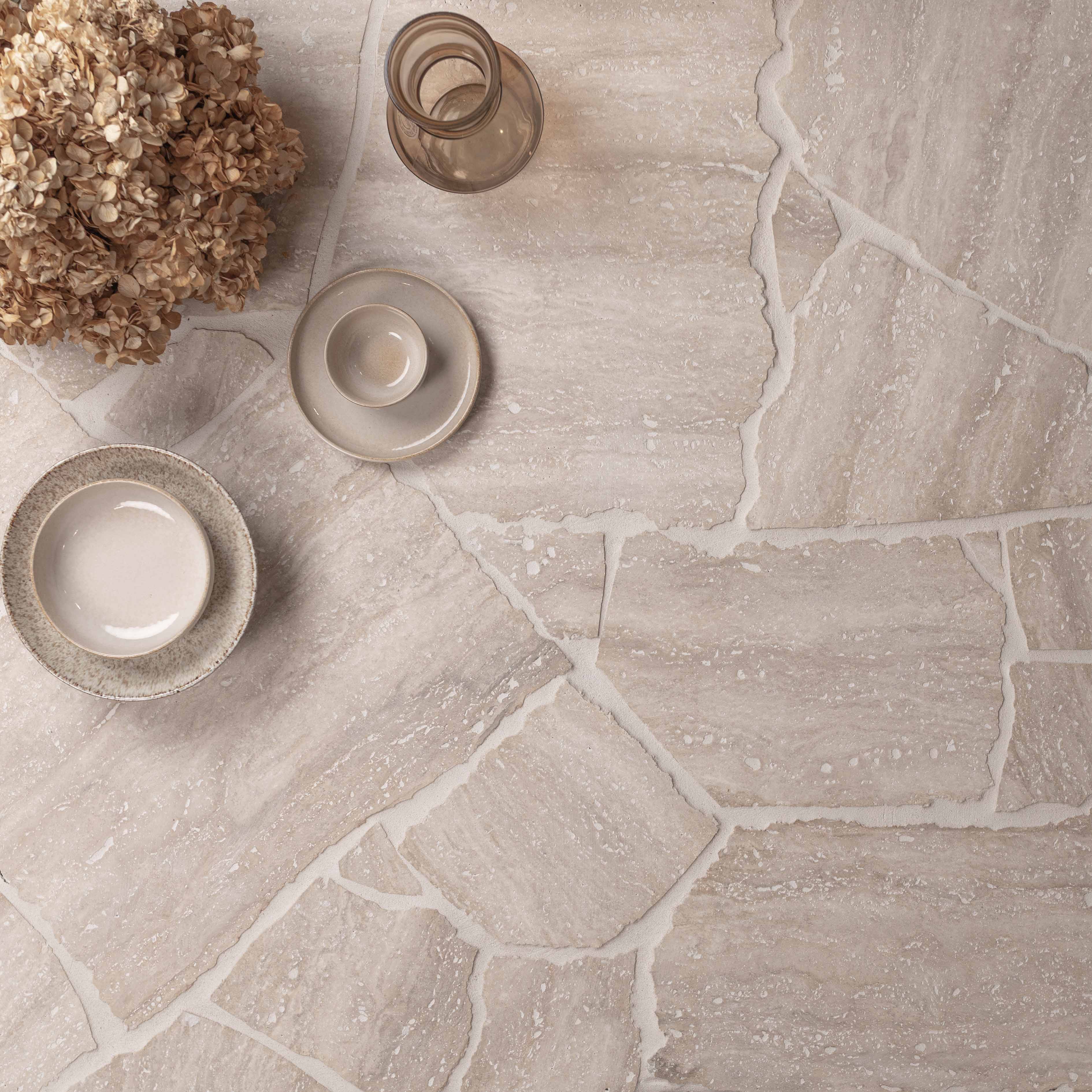 VELORA  - Unfilled & Honed | Crazy Paving - Calibrated - Smooth