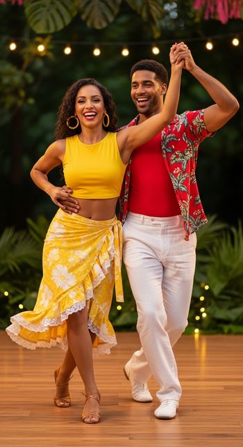 Merengue dance class - Social dancing at Dance Illusions Goa
