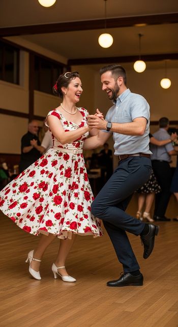 Social Jive dance class - Social dancing at Dance Illusions Goa