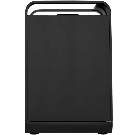 SilverStone Technology Silverstone CS01-HS Premium Mini-ITX NAS case with All Aluminum Exterior and six 2.5 hot-swap Bays in Black