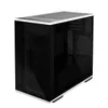 SilverStone Technology SST-LD01B Micro-ATX Computer Case with Three Tempered Glass Panels and Stainless Steel Accents